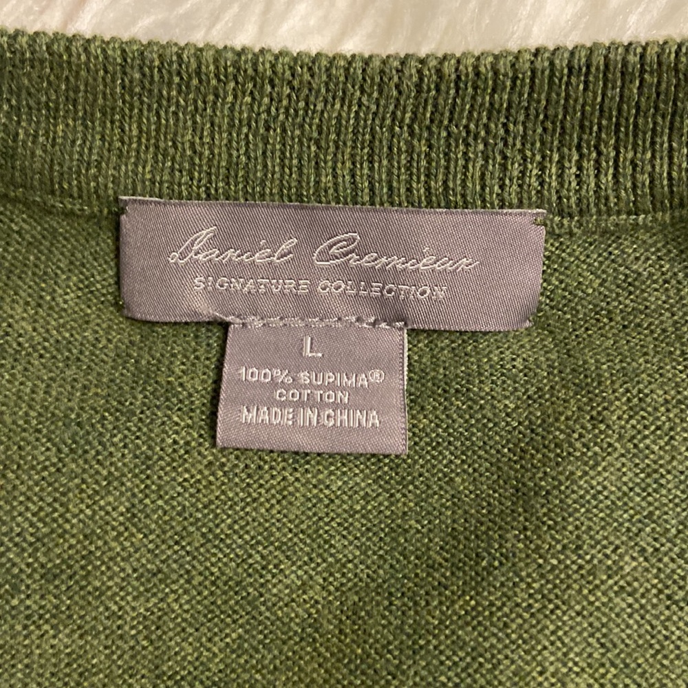 Daniel Cremieux Man Vest size L excellent condition long 26” bust 46” - Picture 2 of 12